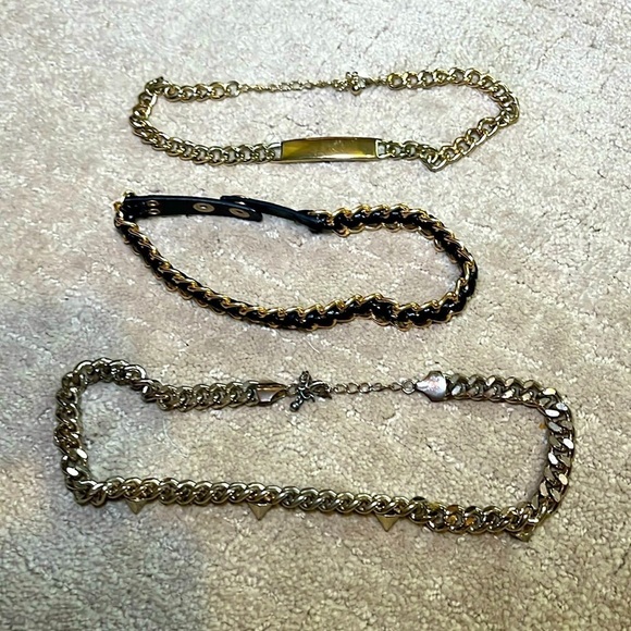 Set of three chain necklaces - Picture 1 of 6